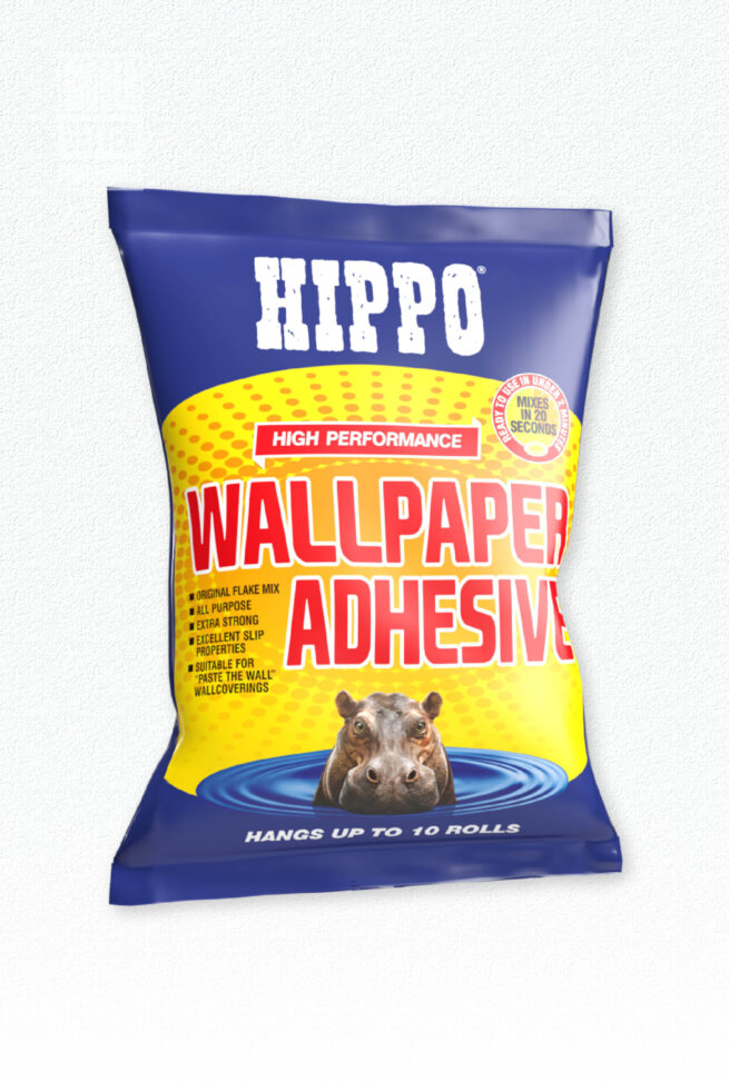 Hippo wallpaper adhesive 10 roll pack