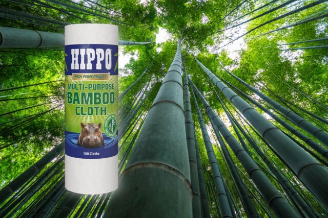 Eco Cleaning Cloths Made From Natural Bamboo