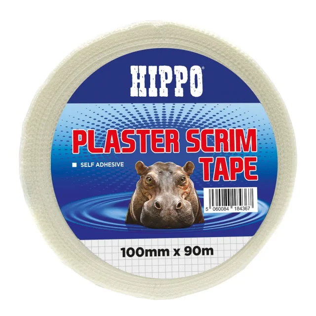 Roll of Hippo plaster scrim tape 100mm x 90m