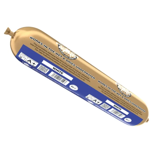 Foil sausage of Hippo PRO1 power bond adhesive in white