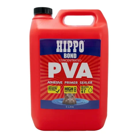Jerry can of Hippo PVA 5.0 litre