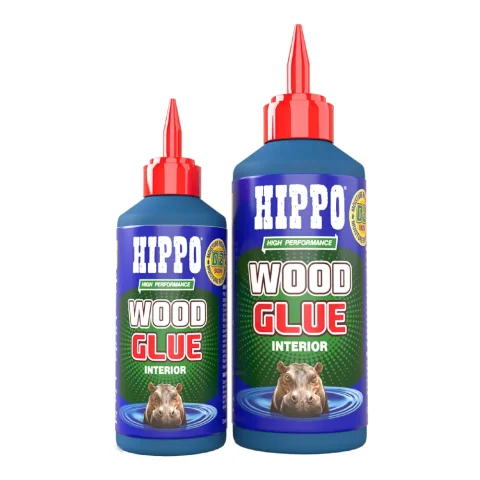 Bottles of Hippo interior wood glue